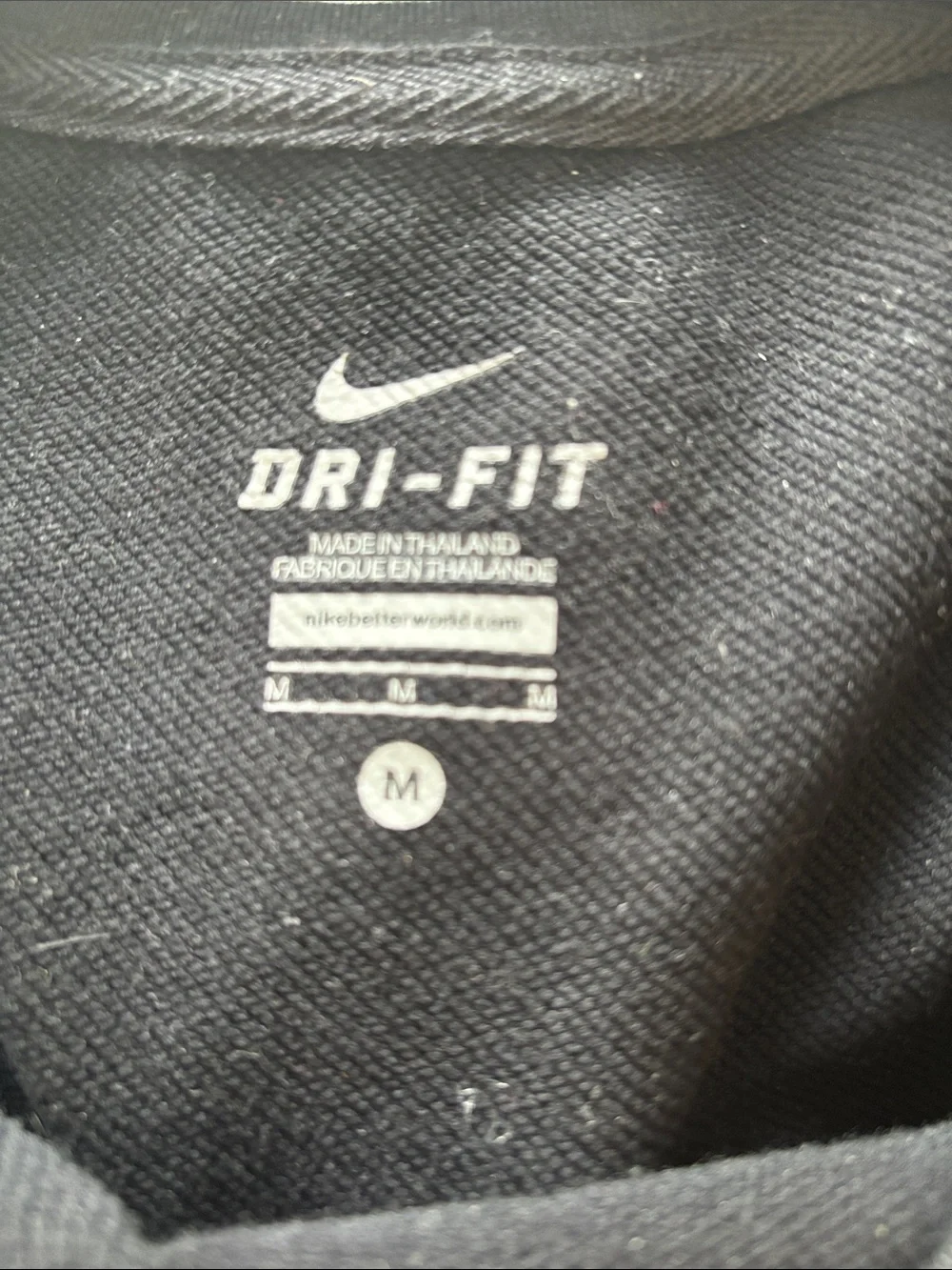 Nike Black Sleeveless Mesh-Shoulder Tank